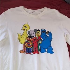 “KAWS X SESAME STREET SWEATSHIRT” for sale